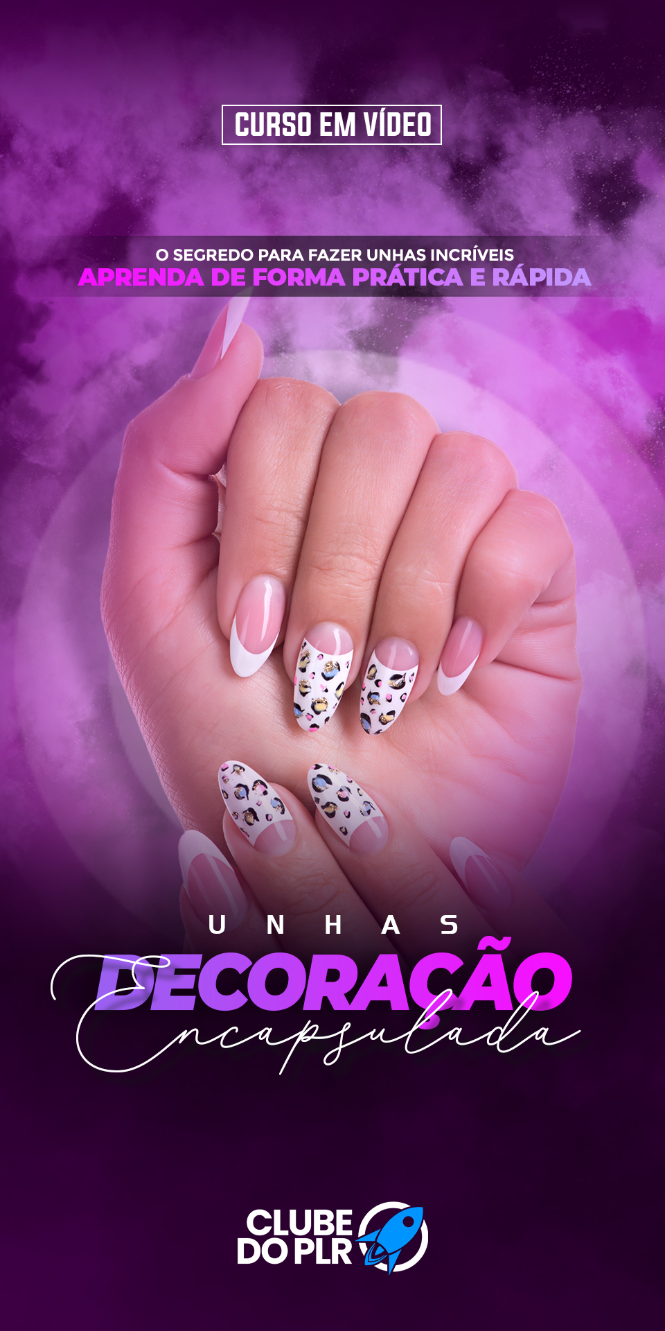 MANICURE - DECORAÇÃO ENCAPSULADA - CAPA